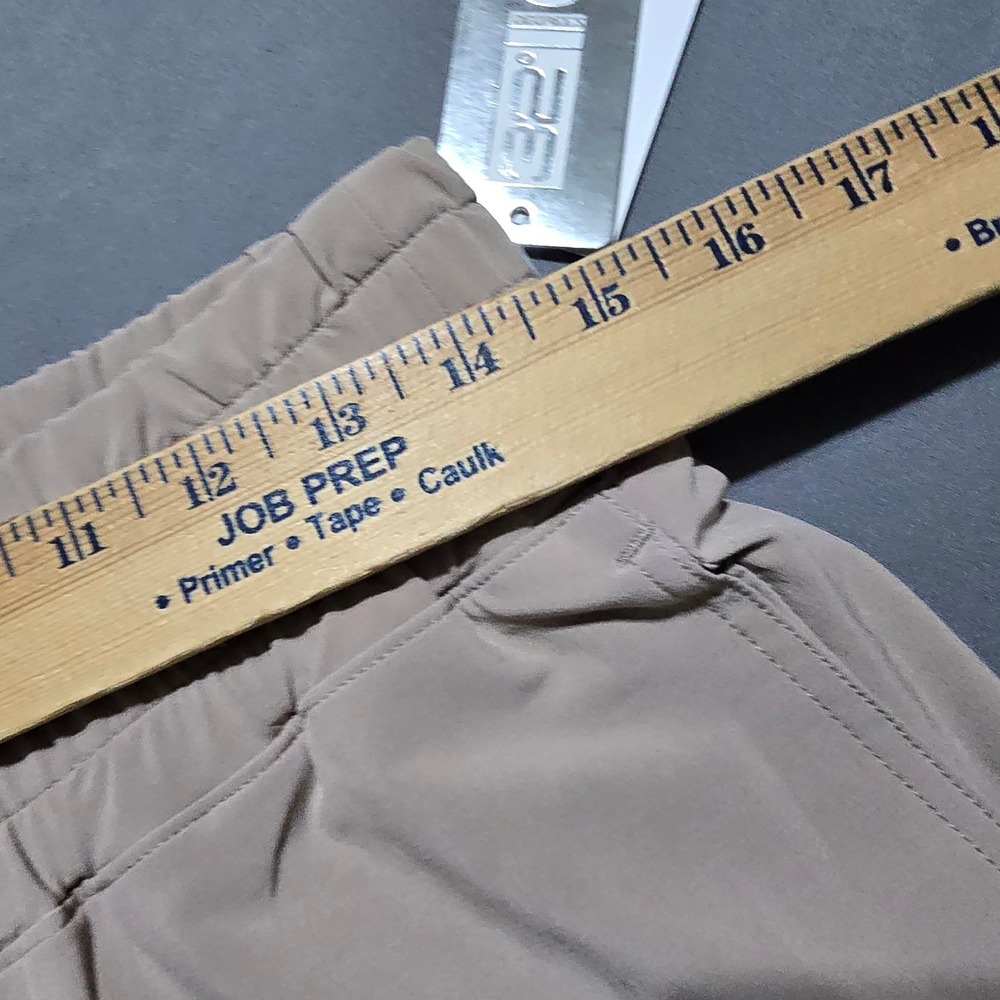 new 32 Degrees Cool Cargo Jogger Pants Womens Small Beige Tan Elastic Waist - Picture 3 of 7
